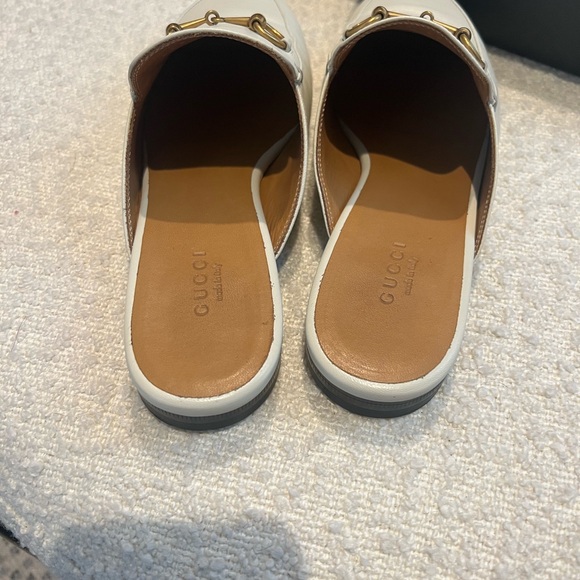 Gucci Princetown Loafer in White sz 37 - Picture 5 of 6